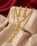 Noor Bloom Floral Necklace & Earrings Set