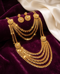Royal Drape Necklace & Earrings Set